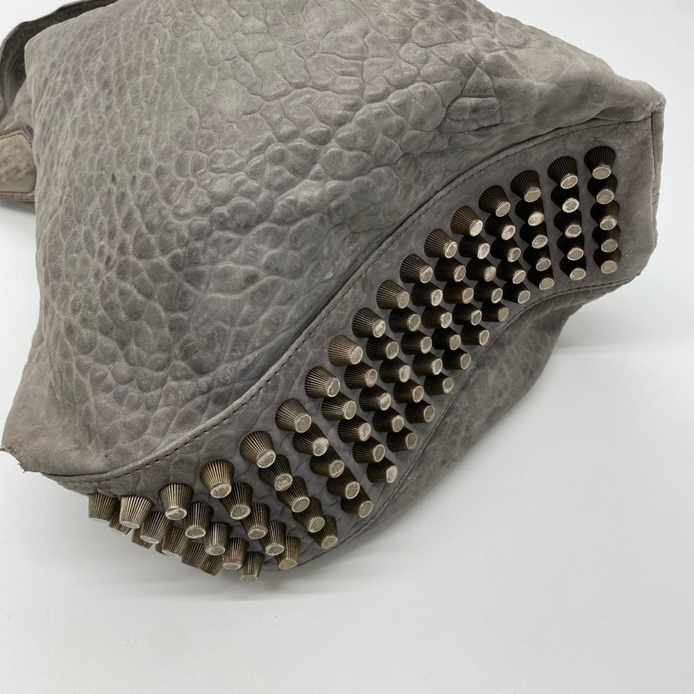 Vintage Alexander Wang Gray Leather Pebble DARCY HOBO Bag